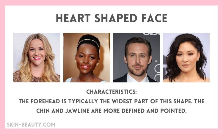 Heart Shaped Face Characteristics