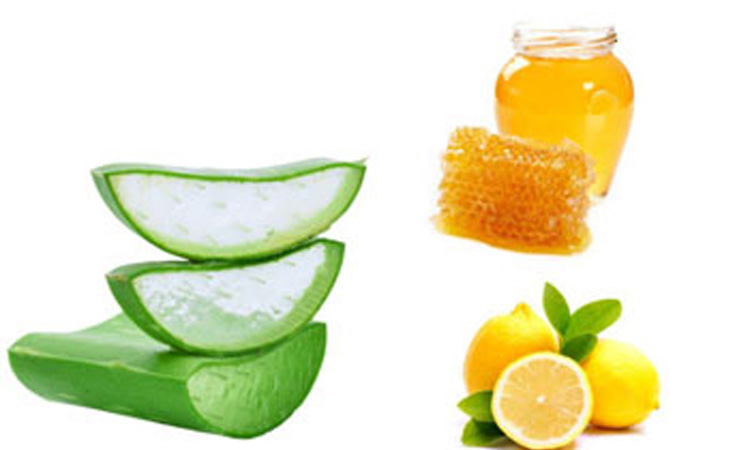 castor-oi-aloevera-honey-lemon-juice
