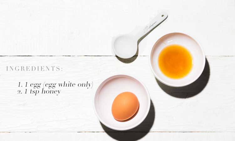 Egg White and Honey on 5 Do it yourself Masks That Are Effective In Eliminating Blackheads 